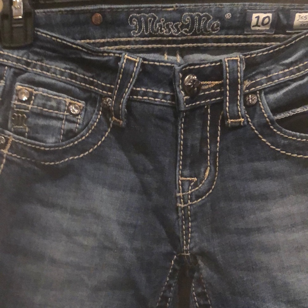 Miss Me Girls Skinny jeans size 10